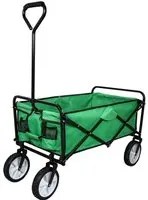 Carrello da Giardino Pieghevole Capacit 70kg per Giardinaggio e Camping