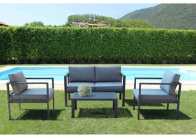 AULUS - salotto da giardino in alluminio