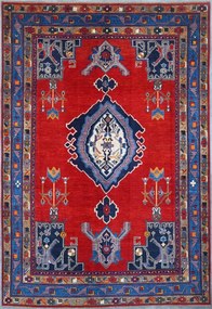Kazak Tappeto 170x250 (Pakistan) Annodato A Mano