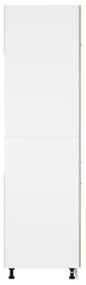 Armadio per Frigo Rovere Sonoma 60x57x207 cm in Truciolato