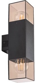Rabalux 77081 - Applique da esterno LOANDA 2xE27/60W/230V IP54 nero