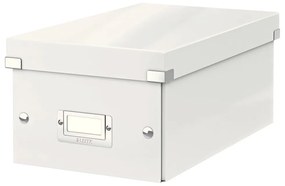 Scatola di cartone bianca con coperchio 21x35x15 cm Click&amp;Store - Leitz