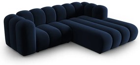 Divano angolare blu scuro ad angolo destro Lupine - Micadoni Home