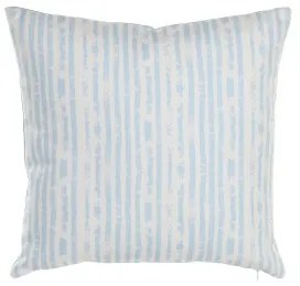 Cuscino DKD Home Decor Righe Azzurro Bianco 45 x 15 x 45 cm Mediterraneo
