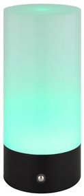 Globo 21040SRGB - Lampada da tavolo LED RGB touch LEX 1,8W/5V 1500mAh nera