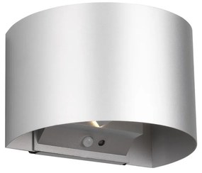 Illuminazione esterna LED con sensore di movimento da parete (altezza totale 10 cm) Talent – Trio