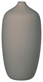 Vaso in ceramica grigia Ceola - Blomus