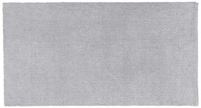 Tappeto shaggy grigio chiaro 80 x 150 cm DEMRE Beliani