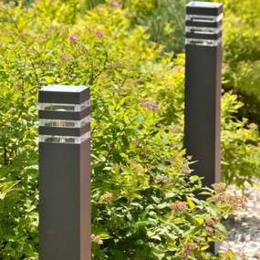 Lampada da esterno LED RGBW dimmerabile TEKSAS 1xE27/12W/230V 74 cm IP44 antracite