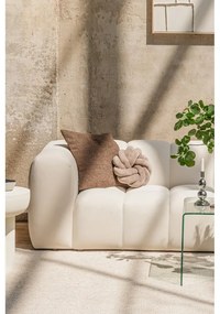 Divano turchese con rivestimento in velluto 225 cm Cube – Bonami Selection