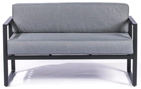 Divano da giardino a due posti grigio grafite Bellisima - Bonami Selection