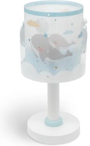 Dalber 61171T - Lampada per bambini WHALE DREAMS 1xE14/8W/230V blu