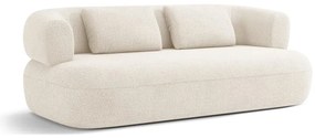Divano bouclé beige 178 cm Jenny - Micadoni Home