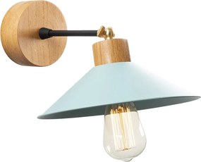 Lampada da parete turchese/di colore naturale ø 24 cm Manavgat – Opviq lights