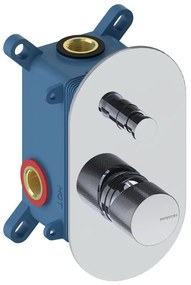 Rubinetto per doccia ad incasso monocomando Loop K cromo lucido SANYCCES