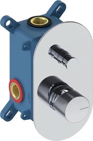 Rubinetto per incasso doccia Loop K 2 vie cromato