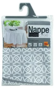 Tovaglia lavabile ø 160 cm Abaca - douceur d'intérieur