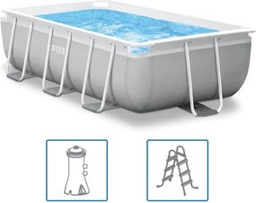 Intex - Set Piscina Prism Frame Rettangolare 300x175x80 cm
