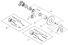 GROHE 29042000 - Miscelatore doccia BAULOOP cromo lucido
