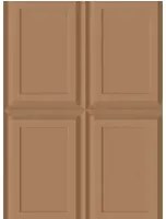Arte International Carta da parati Cassetta - Cinnamon