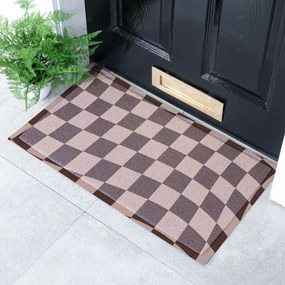 Zerbino in PVC 40x70 cm Checkerboard – Artsy Doormats