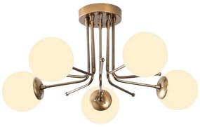 Lampadario a plafone DAISY 5xE27/40W/230V