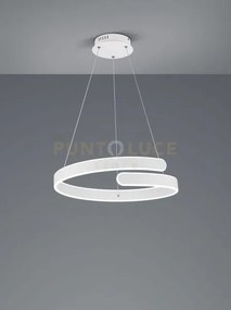 Parma sospensione led 37w 4500lm, 4000k bianca con dimmerazione ad ...