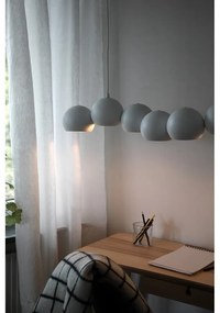 Lampadario bianco con paralume in metallo Cupolo – Markslöjd