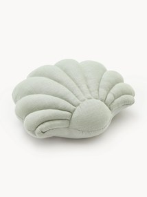 Cuscino in lino a forma di conchiglia Shell