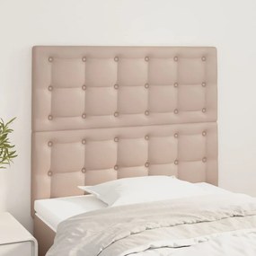 Testiere 2 Pz Cappuccino 80x5x78/88 Cm İn Similpelle /