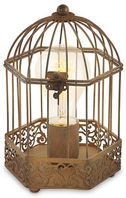 Eglo 49287 - Lampada da tavolo HARLING 1xE27/60W/230V