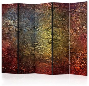 Paravento Red Gold II [Room Dividers]