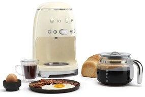 Macchina per caffè filtro bianco crema 50's Retro Style - SMEG