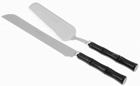 Bamboo Set 2Pz Posate per Dolce (Pala Torta e Coltello Torta) -