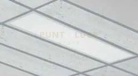 Pannello led bianco 40w 4800lm 3000k 29,5x119,5x3,5cm