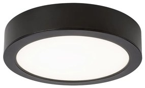 Rabalux 71198 - Plafoniera LED SHAUN LED/7W/230V diametro 12 cm nero