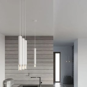 Sollux SL.0959 - Lampadario su corda VIZIER 3xG9/40W/230V bianco