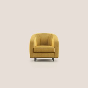 Pandora Poltroncina in morbido tessuto bouclé impermeabile T07 giallo