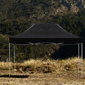 Gazebo 3x4,5 Master - Nero