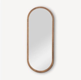 Atmosphera - Specchio da parete GIANNI 90x35 cm albero di caucciù