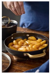 Pentola in alluminio con coperchio incluso/con superficie antiaderente adatta all'induzione 2,6 l – Holm