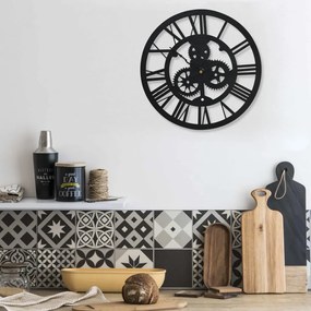 Orologio Da Parete Nero 30 Cm Acrilico /