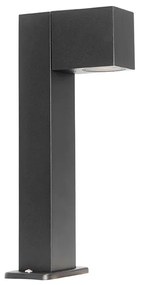 Lampada da terra per esterni industriale nera 35 cm IP44 - Baleno