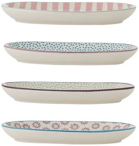 Set di piatti da portata in gres 4 pz Patrizia – Bloomingville