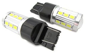 Lampada Led T20 Per Luci Diurne Fiat Nuova 500 Alfa Mito Opel Insignia Peugeot 208 W21/5W 7443 21 Smd 5730 Super Bianco Luminoso