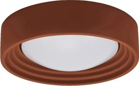 Osram - Plafoniera LED dimmerabile ORBIS CONCRETE LED/13W/230V Ø30cm marrone/cemento