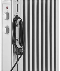 Sencor - Radiatore ad olio con 9 elementi, 800/1200/2000 W, 230 V, bianco