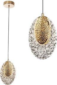 Lampadario a Sospensione in Cristallo LED G088-1CP Złota