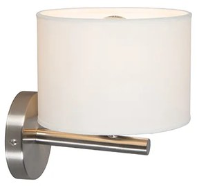 Lampada da parete moderna bianca rotonda - VT 1