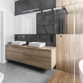 Illuminazione LED per specchio da bagno SHINE LED/13,8W/230V 60 cm IP44 cromo lucido